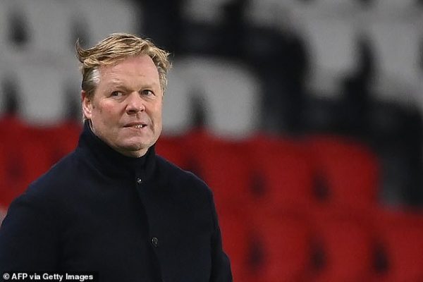 Barcelona have not sacked Koeman is due to a huge compensation problem